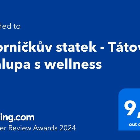 Villa Skornickuv Statek - Tatova Chalupa S Wellness Za Priplatek Hamr Exterior foto